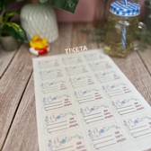 מדבקות מיתוג מלבן 60/40