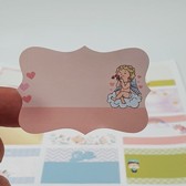 דף מדבקות וינטאג 62/42