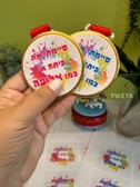 מדבקות מיתוג עגולות 70