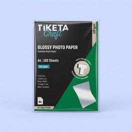 דפי פוטו 120 גרם 100 יחידות Glossy A4 דפי פוטו 120 גרם 100 יחידות Glossy A4