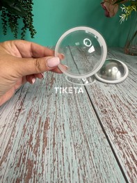 כיפת פלסטיק 6 ס"מ למיתוג עם דבק דו צדדי כיפת פלסטיק 6 ס"מ למיתוג עם דבק דו צדדי