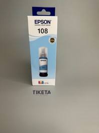בקבוק דיו מקורי אפסון כחול בהיר 108 בקבוק דיו מקורי אפסון כחול בהיר 108