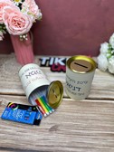קופה למיתוג עם מכסה זהב