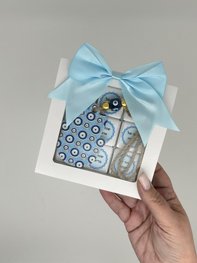 קופסאת שוקובוקס 9 צבע לבן מבריק קופסאת שוקובוקס 9 צבע לבן מבריק