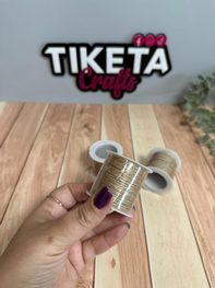 חוט קשירה וקישוט טבעי צבע חום קראפט , 10 מטר בגליל חוט קשירה וקישוט טבעי צבע חום קראפט , 10 מטר בגליל