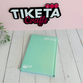 יומן תלמיד יומי ירוק כריכה קשה