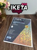 מדבקות PET הולוגרפיות להדפסה יהלומים