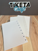 דפי מחברת DIY