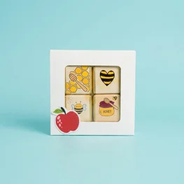 קופסאת שוקובוקס 4- לבן שמנת קופסאת שוקובוקס 4- לבן שמנת