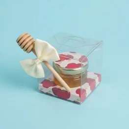 12 סטים בנדל קופסת PVC 6/6+ במה, רודה ודבש 12 סטים בנדל קופסת PVC 6/6+ במה, רודה ודבש