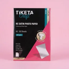 דפי פוטו RC Satin סאטן 260 גר A3 דפי פוטו RC Satin סאטן 260 גר A3