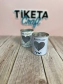 עיטופית לקופת חיסכון שקופה- לב