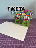 קופסת ליצן פתוחה 6/6 להדפסה ומיתוג אישי