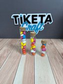 12 מבחנות זכוכית למיתוג גובה 10