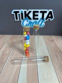 12 מבחנות זכוכית למיתוג גובה 12